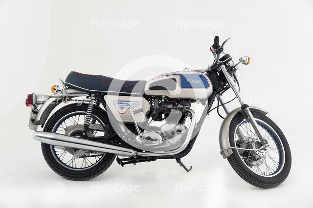 1977 Triumph Bonneville 750 Jubilee Artist: Unknown.