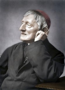 John Henry Newman, British cardinal, late 19th century. Creator: Unknown.