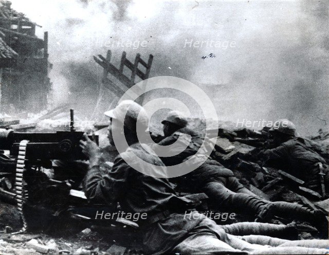 Battle of Changsha, China, World War II, c1939-c1944. Artist: Unknown