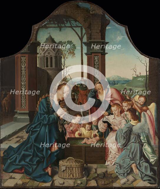 The Nativity, 1520. Creator: Bartholomaeus Bruyn the Elder.
