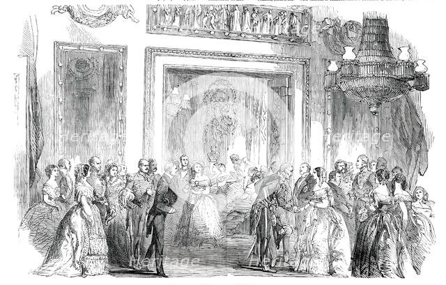 The Viscountess Palmerston's Assembly - The Saloon, 1850. Creator: Unknown.