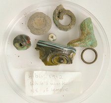 Fragments, Coptic, 4th-7th century. Creator: Unknown.