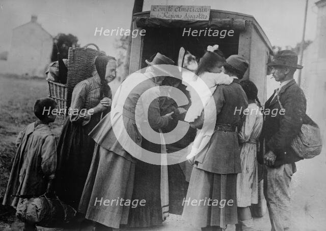 Caring for Refugees, between 1919 and 1924. Creator: Bain News Service.