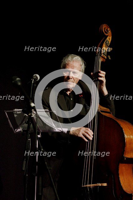 Herbie Flowers, Hawth, Crawley, West Sussex, Nov 2015. Artist: Brian O'Connor.