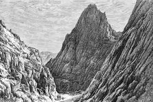 The Lataband Pass, Afghanistan, 1895.Artist: Bertrand