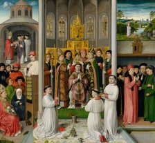 Scenes from the Life of Saint Augustine of Hippo, ca. 1490. Creator: Master of Saint Augustine.