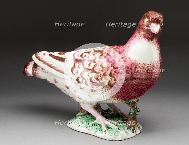 Pigeon Tureen, Strasbourg, c. 1755. Creators: Strasbourg Pottery Factory, Johann Wilhelm Lanz.