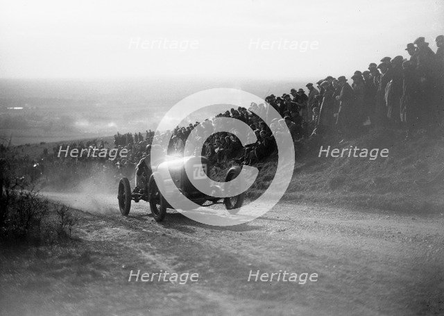 Sunbeam of Charles Vandervell, Essex Motor Club Kop Hillclimb, Buckinghamshire, 1922. Artist: Bill Brunell.
