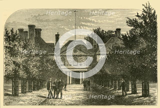 'The Old House, frrom the Court', 1898. Creator: Unknown.