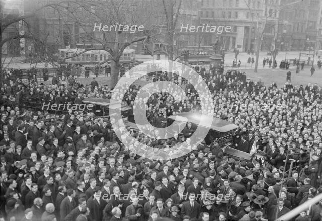 Daniels visits RECRUIT, 16 Mar 1918. Creator: Bain News Service.