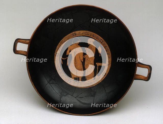Kylix (Drinking Cup), about 460 BCE. Creator: Penthesilea Painter.