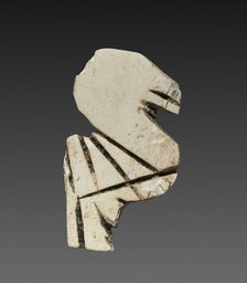 Stylized Bird: Decorative Inlay for a Box, c. 2000 BC. Creator: Unknown.