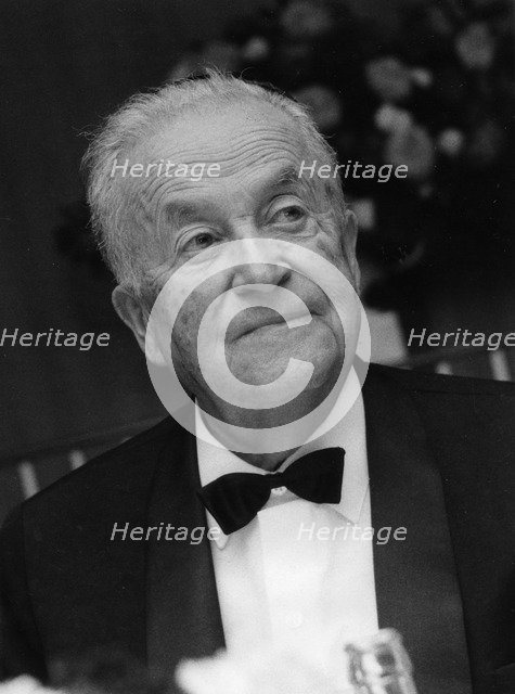 Shmuel Yosef Agnon, Hebrew writer, 1966. Artist: Unknown