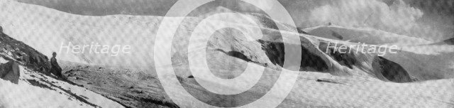 'Avalanche Cliffs on the South Side of Granite Harbour', c1911, (1913).  Artist: T Griffith Taylor.