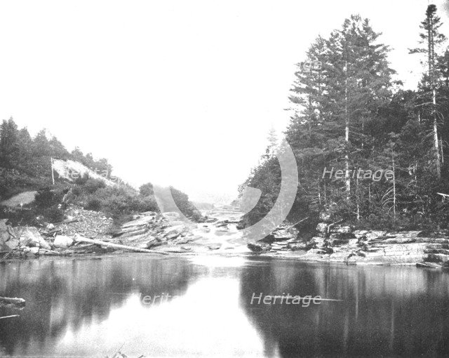 On the Ammonoosuc River, White Mountains, New Hampshire, USA, c1900.  Creator: Unknown.