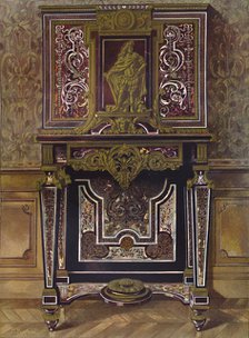 'Marquery Cabinet with decoration in gilt bronze, by AndrÚ Charles Boule', 1903. Artist: Unknown.