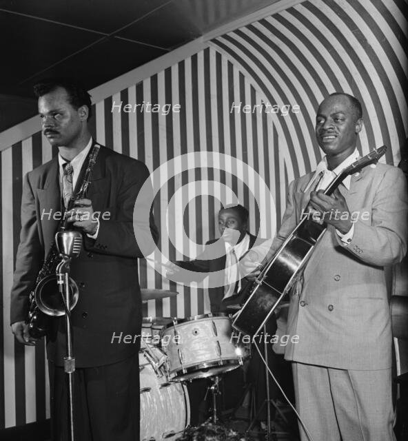 Portrait of Tiny Grimes, New York, N.Y., 1946. Creator: William Paul Gottlieb.