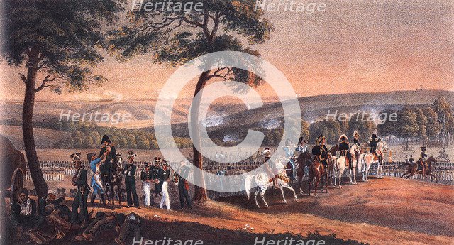 Smolensk on August 16, 1812, 1830s. Artist: Faber du Faur, Christian Wilhelm, von (1780-1857)