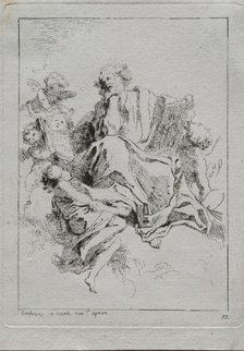 St. Luke. Creator: Jean-Honoré Fragonard (French, 1732-1806).