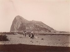 Rock of Gibraltar, 1880s-90s. Creator: Unknown.