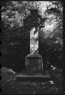 Memorial cross, Haydon, Northumberland, c1955-c1980. Creator: Ursula Clark.