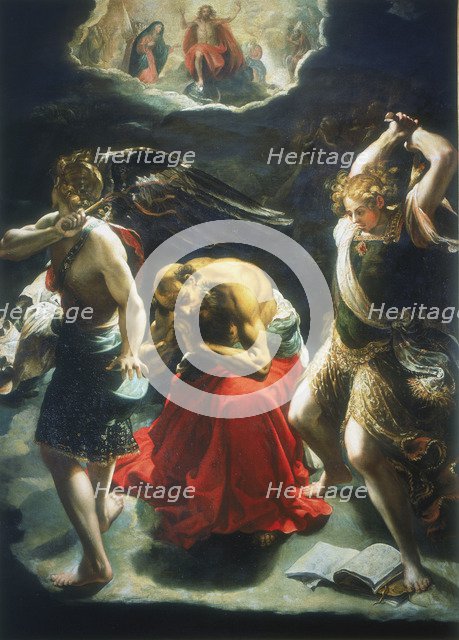 'St Jerome's Dream', c1600. Artist: Orazio Borgianni