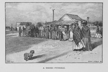 A negro funeral, 1896. Creator: Unknown.