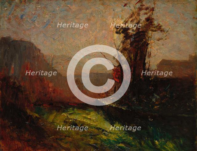 Crémieu, Seen from Chaillonnette, c. 1867-1872. Creator: François-Auguste Ravier (French, 1814-1895).