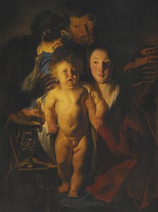 The Holy Family, between c. 1621 and c.1622. Creator: Jacob Jordaens.
