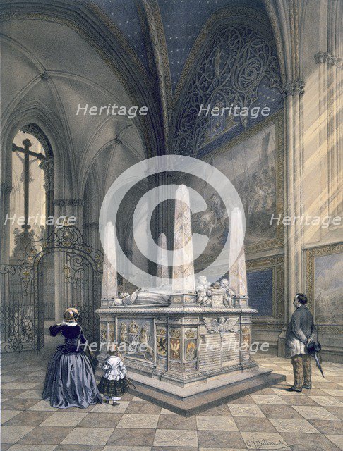 Tomb of Gustav I in Uppsala Cathedral, pub. c1853-64. Creator: Karl Johann Billmark (1804-70).