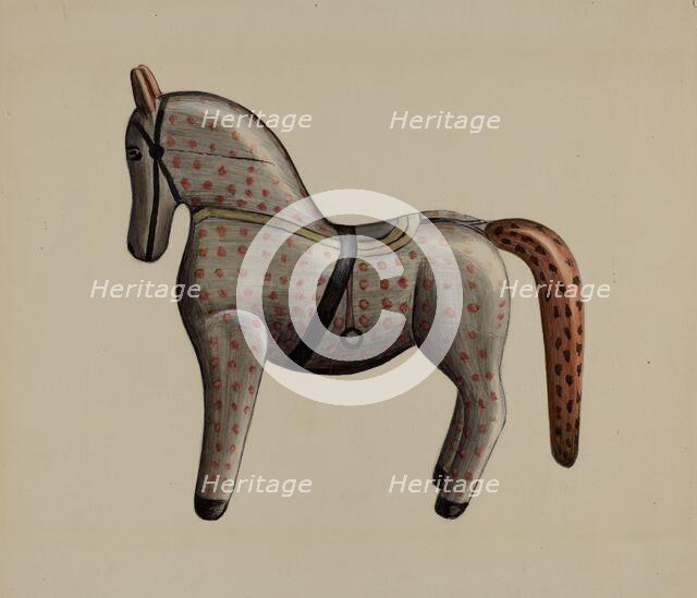 Toy Horse, 1935/1942. Creator: Unknown.