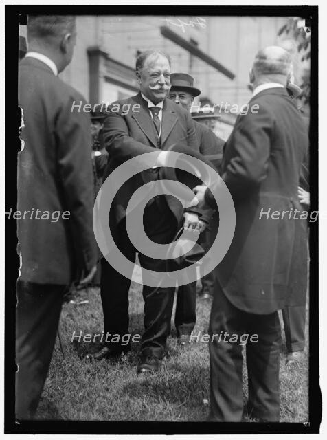 William Howard Taft, between 1913 and 1917. Creator: Harris & Ewing.