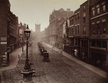 Bridge Street, Chester, 1865. Creator: Augustus Kelham (British, 1819-1897).