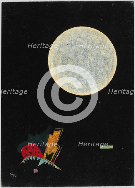 A circle (A), 1928. Creator: Kandinsky, Wassily Vasilyevich (1866-1944).