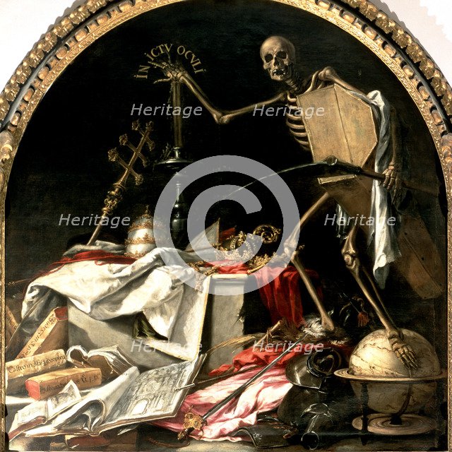 Allegory of Death: In ictu Oculi' painting by Juan de Valdes Leal.
