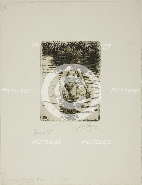 Hemulå II, 1906. Creator: Anders Leonard Zorn.