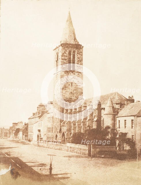 St. Andrews. College Church of St. Salvator, 1843-47. Creators: David Octavius Hill, Robert Adamson, Hill & Adamson.