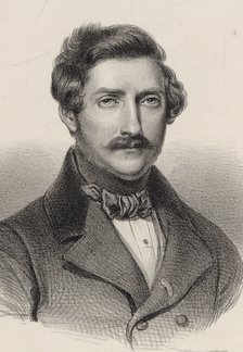 Portrait of the composer Gaetano Donizetti (1797-1848), 1830s.