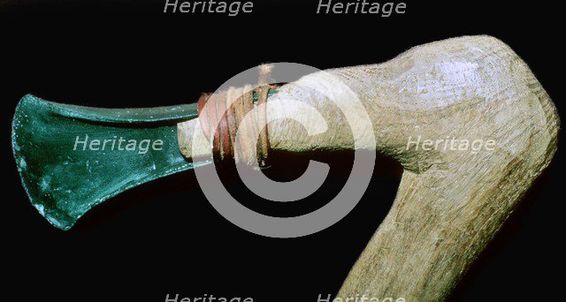 Bronze axe head. Artist: Unknown