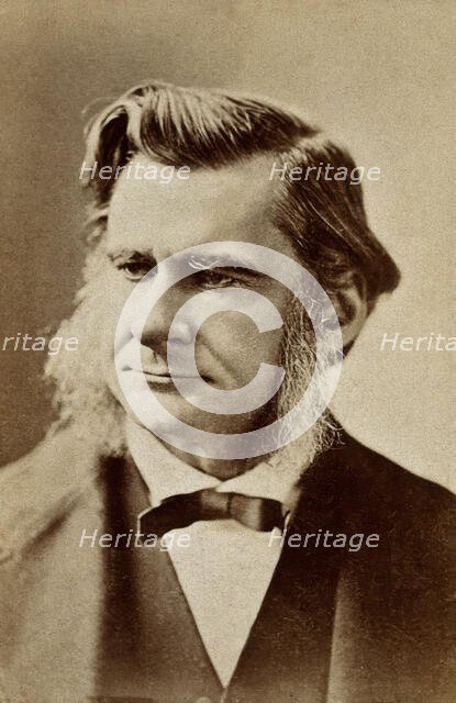 Thomas Henry Huxley, late 19th century.  Creator: London Stereoscopic & Photographic Co.