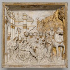 The Adoration of the Magi, 1484. Creators: Benedetto Briosco, Tomaso Cazzaniga.