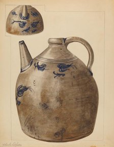 Water Jug, c. 1937. Creator: Yolande Delasser.