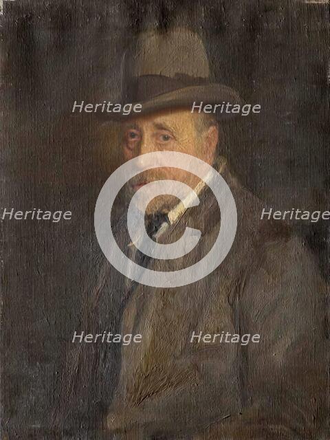 George R. Gowans RSW (1843-1924), 1909. Creator: Campbell Lindsay Smith.