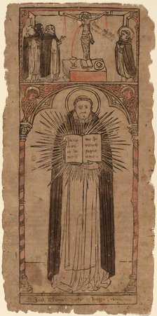 Saint Thomas Aquinas, c. 1450. Creator: Unknown.