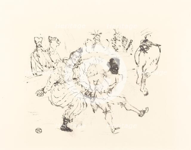 Footit and Chocolat (Footit et Chocolat). Creator: Henri de Toulouse-Lautrec.