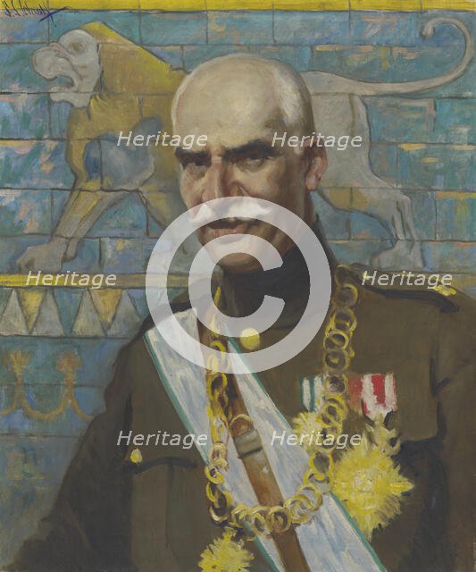 Reza Shah Pahlavi, 1938. Creator: Samuel Johnson Woolf.