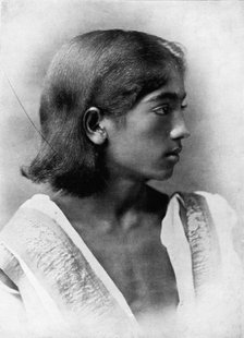 'This is a Photograph of J. Krishnamurti', c1911, (1911). Artist: Unknown.