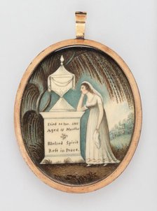 Memorial Miniature, early 19th century. Creator: Unknown.