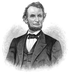 Abraham Lincoln, 16th President of the United States, (1900). Artist: Unknown