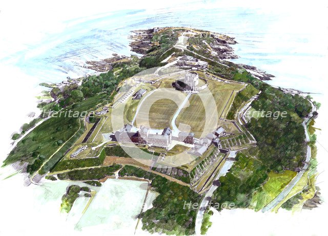 Pendennis Castle, c2010. Artist: Ivan Lapper.